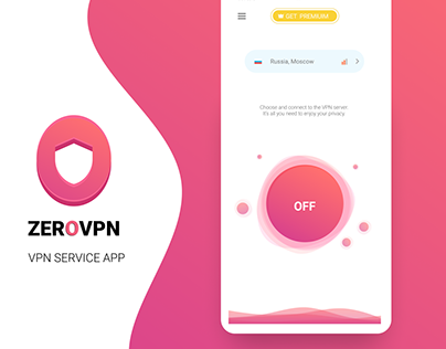 Zero VPN ios app UI/UX