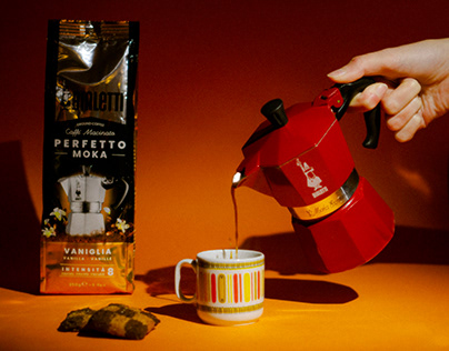 Bialetti mocca product photography