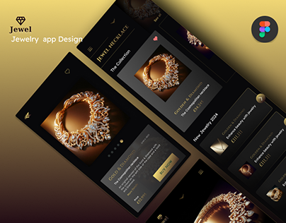 jewel- Jewelry app UI Design