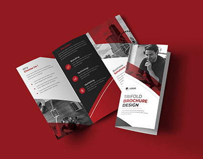 Business Tri-fold brochure Design Template