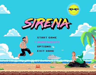 Sirena - Pixel Art