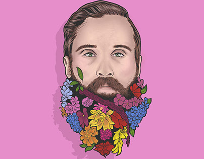 The Bearded Men | Illustration