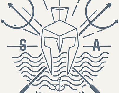 Internal Marketing Design: Spartan Aquatics Shirt
