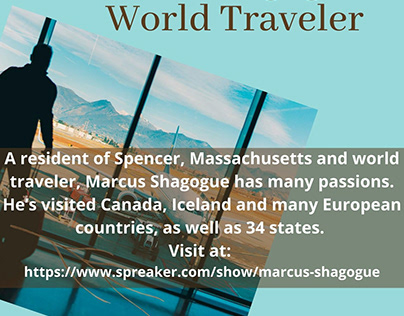 Marcus Shagogue World Traveler