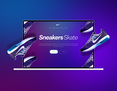 Nike Sneakers Skate | Landing Page