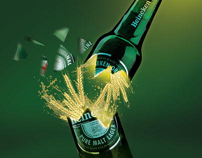 Graphic design Heineken