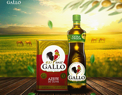 Flyer criado para a empresa : "Azeite Gallo"