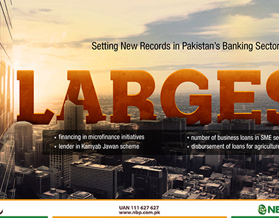 "LARGEST" Campaign for National Bank of Pakistan (NBP)