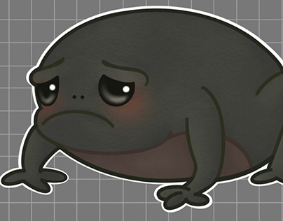 Grumpy Rain Frog