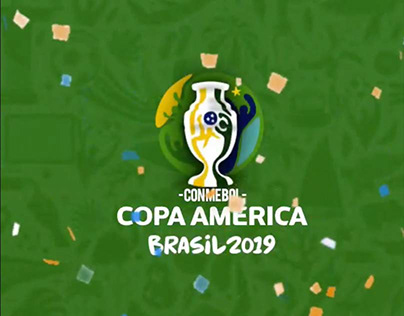 Copa América Brasil 2019 Animación de Identidad Gráfica