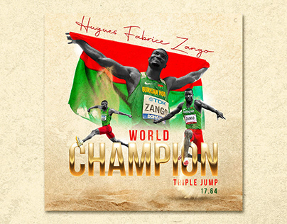 Triple Jump World Champion 2023 | Hugues Fabrice Zango