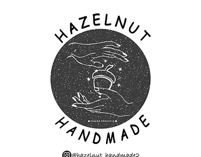 Hazelnut Handmade logo design