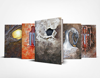 "Seven" book covers