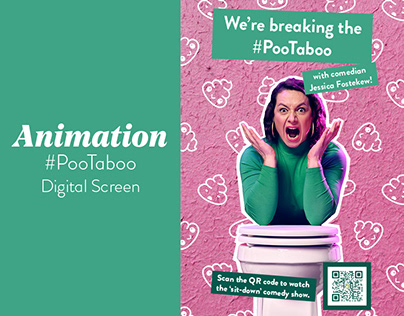 #PooTaboo Digital Screen