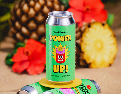Cans in the Wild - Good Brew Co. 3D Renders