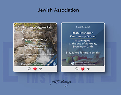 Post design - Jewish Association