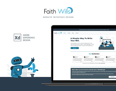 FaithWills Website Design