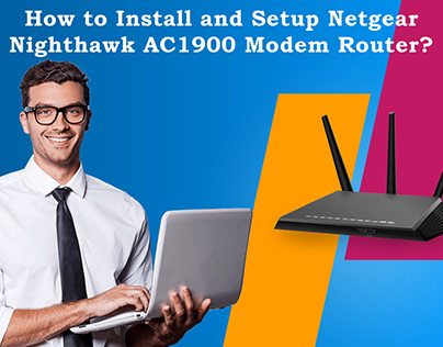 Netgear Nighthawk AC1900 Modem Router