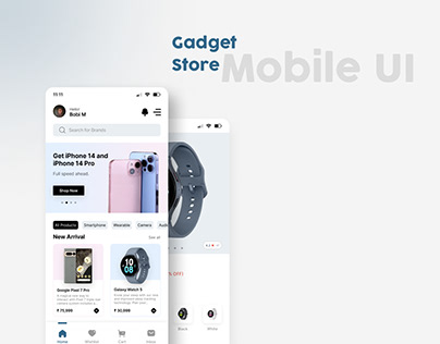 Gadget Store - Mobile App Ui