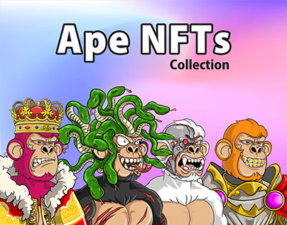 NFT Art │ Ape NFT Collection