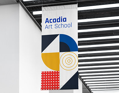 'Acadia Art School' - Identity System