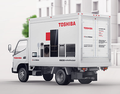 Toshiba Vehicle Wrap