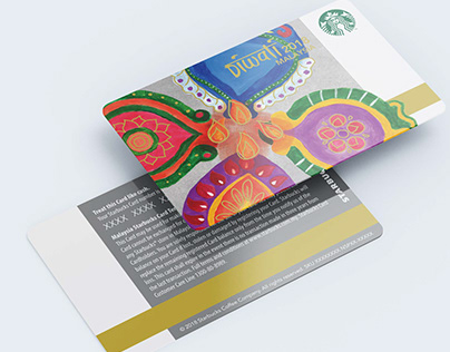 Malaysia Diwali 2018 Starbucks Card