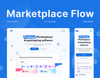 Marketplace Flow For Facebook — Landing Page