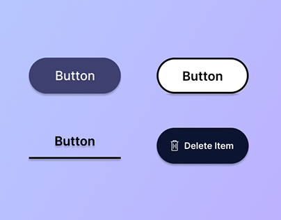 5 TYPES OF BUTTON ANIMATIONS
