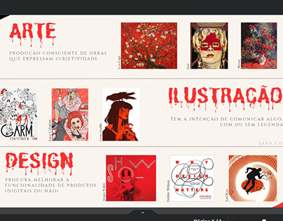 Infográfico e Design e Arte • Disciplina de Ilustração
