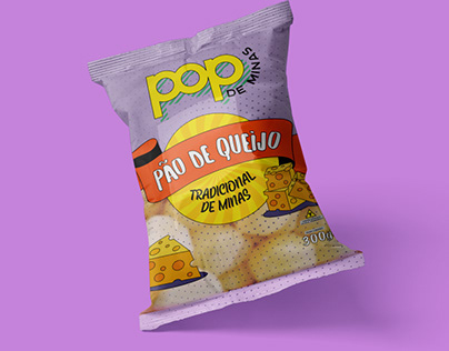 Pão de Queijo Pop - Brand e Packaging