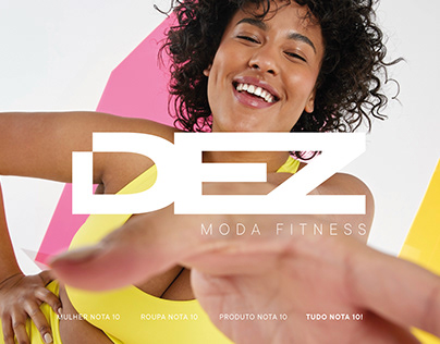 DEZ MODA FITNESS - visual identity