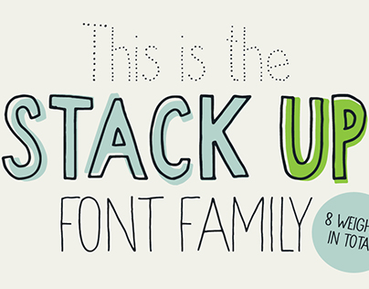 Stack up - The universal font family