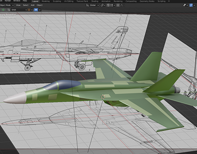 Super Hornet 3D work in progress build