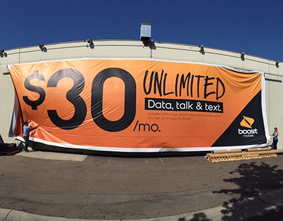 Boost Mobile OOH