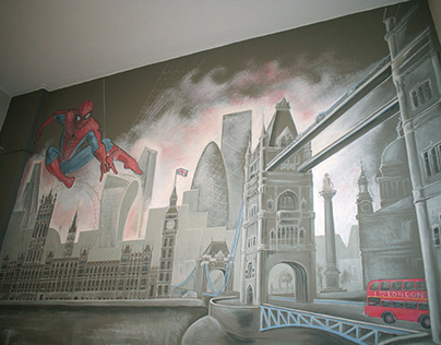 Spiderman in London