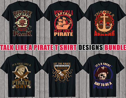 talk like a pirateT-shirt Design