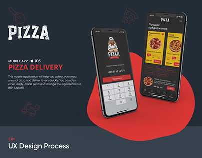 Mobile App "Pizza"