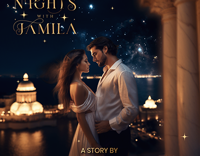 1001 Nights with Jamila | Logo and Director Book Design