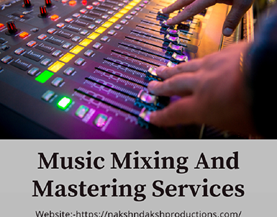 song mixing and mastering services