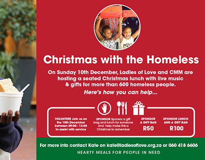 Christmas with the Homeless Online Campaign