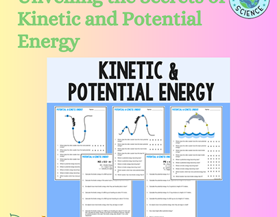 Kinetic and Potential Energy Practice Worksheets