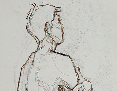 Project thumbnail - Figure Drawing Sketchbook (2023)
