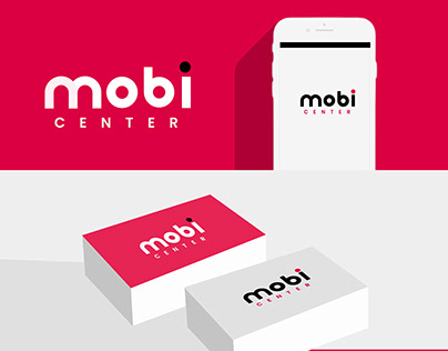Mobi center logo design