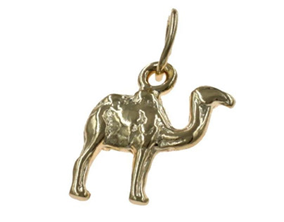 The solid gold Camel Charm
