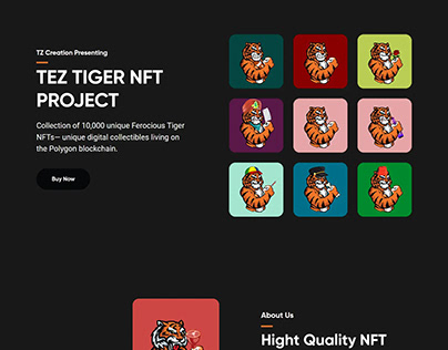 TEZ Tiger NFT