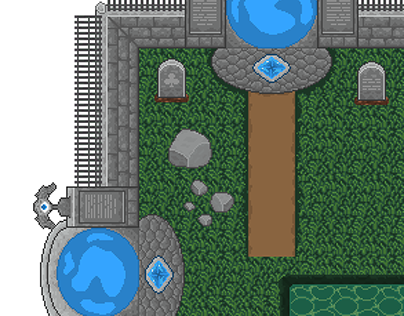 Reapers Day Off - Tilesetting and game element tryouts