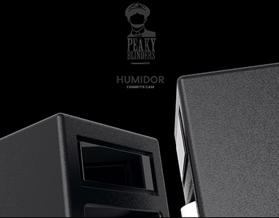 Project thumbnail - Cigarette case - HUMIDOR - peaky blinders