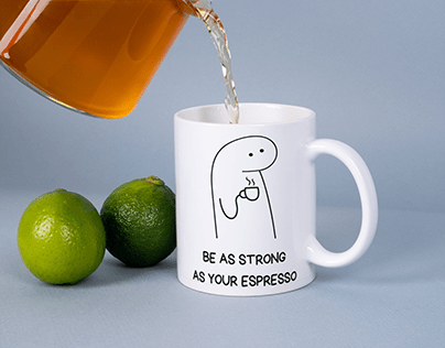 Funny Motivational Coffee Mug Design (Print on Demand)