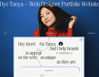 Web Designer Portfolio Website